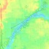 Genessee County Recreational Area topographic map, elevation, terrain