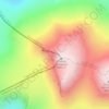 Западное ребро topographic map, elevation, terrain