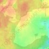 Ватагино topographic map, elevation, terrain