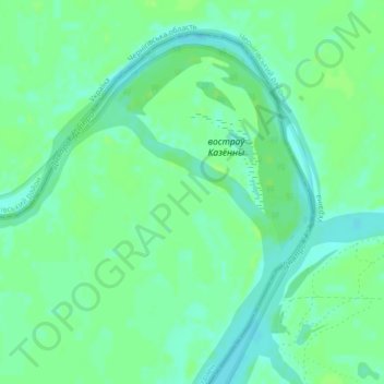 Dnieper topographic map, elevation, terrain