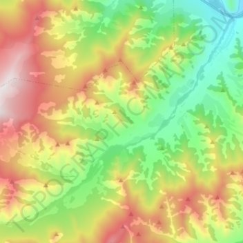 Улита topographic map, elevation, terrain