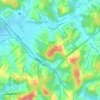 Atlantic Forest topographic map, elevation, terrain