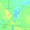 Elk Lake topographic map, elevation, terrain