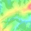 Югдон topographic map, elevation, terrain