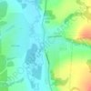 Чутырь topographic map, elevation, terrain
