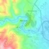 Rio Alenquer topographic map, elevation, terrain