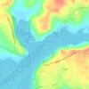 Abatan River topographic map, elevation, terrain