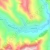 Тпиг topographic map, elevation, terrain