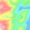 Western Brook topographic map, elevation, terrain