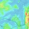 Pirrama Park topographic map, elevation, terrain