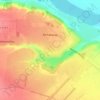 Aktanysh topographic map, elevation, terrain