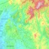 Upper Marikina River Basin Protected Landscape topographic map, elevation, terrain