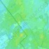 Putse Moer topographic map, elevation, terrain