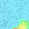 Plazoleta del Municipio Valle de Chalco topographic map, elevation, terrain