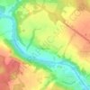 Городилово topographic map, elevation, terrain