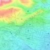 Parque de las Americas topographic map, elevation, terrain