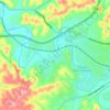 Harpeth River topographic map, elevation, terrain