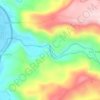 Solana River topographic map, elevation, terrain