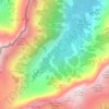 Tamar topographic map, elevation, terrain