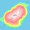 La Ronciere Island topographic map, elevation, terrain