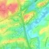 Hoover topographic map, elevation, terrain