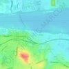 Gordon Lake topographic map, elevation, terrain