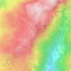 Miradouro Junceda topographic map, elevation, terrain