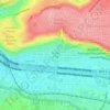 Buena Vista topographic map, elevation, terrain