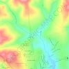 Riacho Flor da Índia topographic map, elevation, terrain