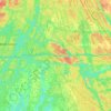 Rivière des Français topographic map, elevation, terrain