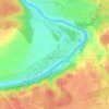 Васильевское topographic map, elevation, terrain