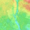 Ленинское topographic map, elevation, terrain