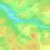 Иванищево topographic map, elevation, terrain