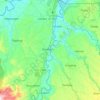 Cagayan River topographic map, elevation, terrain