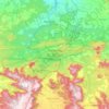 Palamau WLS/Tiger Reserve topographic map, elevation, terrain