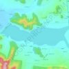 卧虎山水库 topographic map, elevation, terrain
