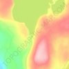 Lake Echo topographic map, elevation, terrain