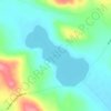 Khangal Lake topographic map, elevation, terrain