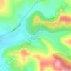 Tisa-Silvestri topographic map, elevation, terrain