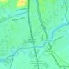 Plaza Díaz Velez topographic map, elevation, terrain