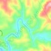 Laurel Fork topographic map, elevation, terrain