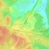 Львово topographic map, elevation, terrain