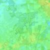 Turnhouts vennengebied topographic map, elevation, terrain