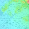 大汶河 topographic map, elevation, terrain