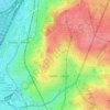 Saint-Pie X topographic map, elevation, terrain