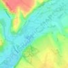 Test topographic map, elevation, terrain
