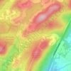 Surprise Lake topographic map, elevation, terrain