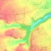 Cloud Wood topographic map, elevation, terrain