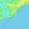 James Fort topographic map, elevation, terrain