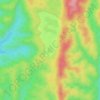Ojo de Mar topographic map, elevation, terrain